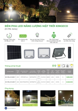 Báo giá đèn Năng lượng mặt trời 2026
